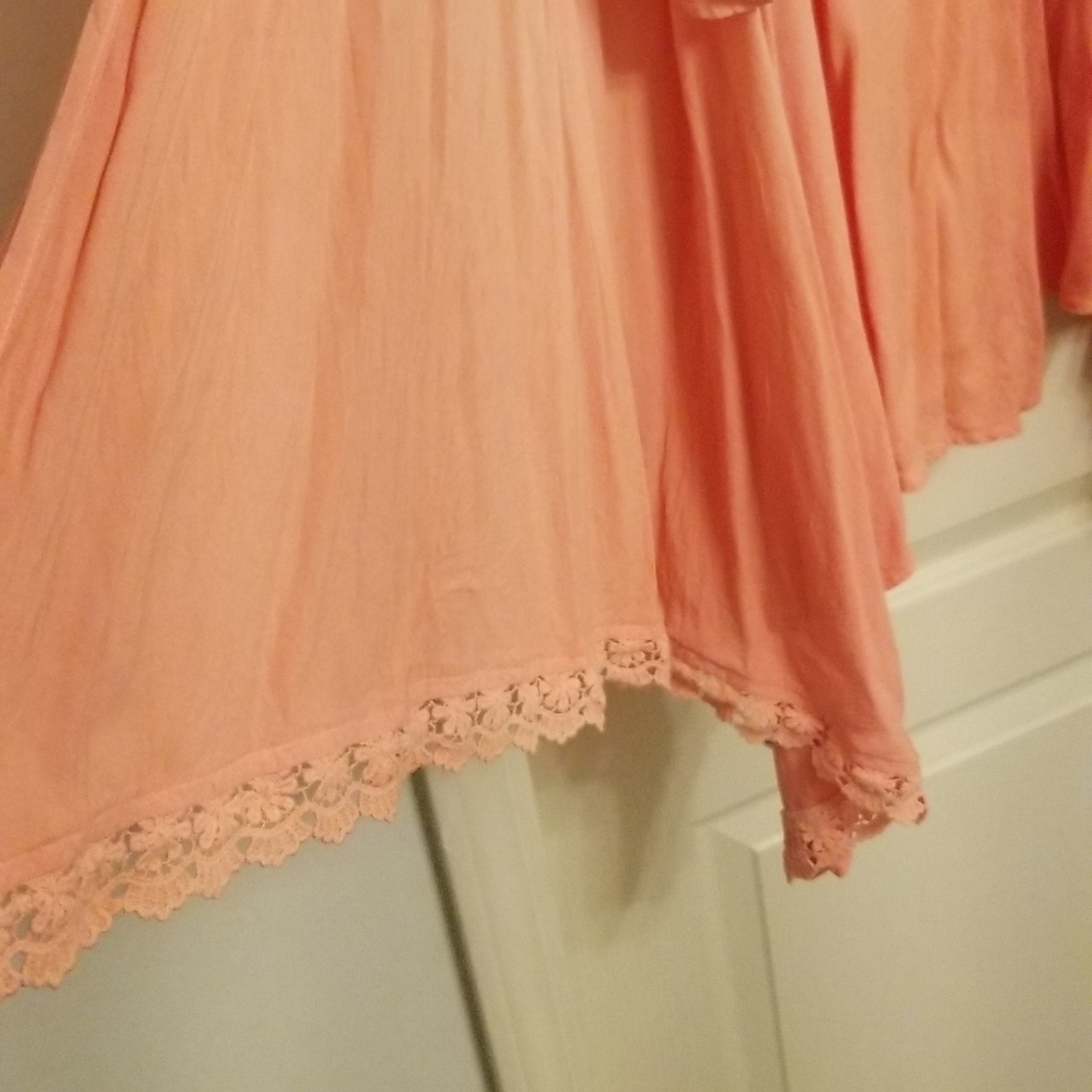 Xhilaration Dip Dye Cardigan Swim Coverup 2X 3X - Picture 4 of 8